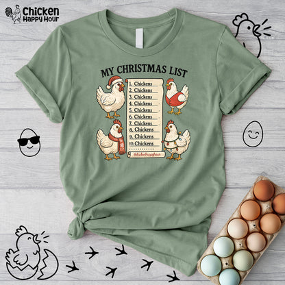Christmas List Unisex Tee