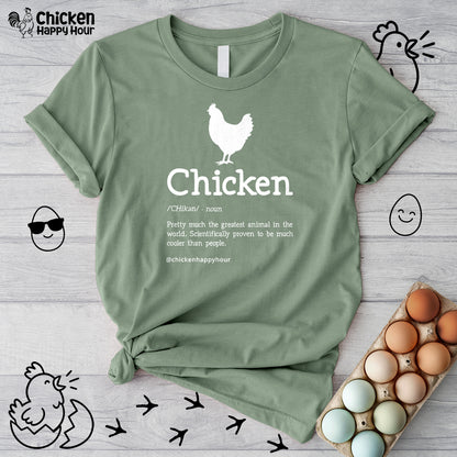 Chicken Definition Unisex Tee