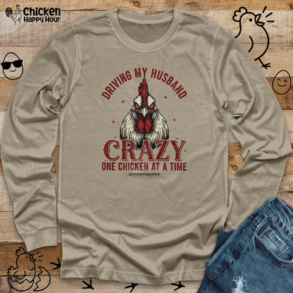 Driving My Husband Long Sleeve