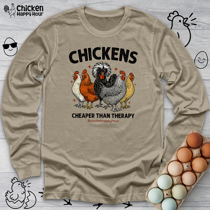 Chickens Cheaper Long Sleeve