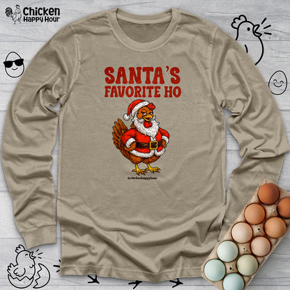 Santa’s Favorite Ho Long Sleeve