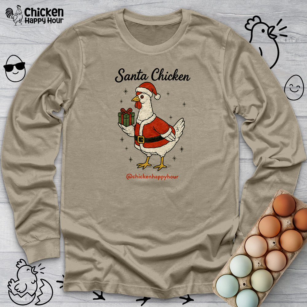 Santa Chicken Long Sleeve