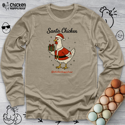 Santa Chicken Long Sleeve