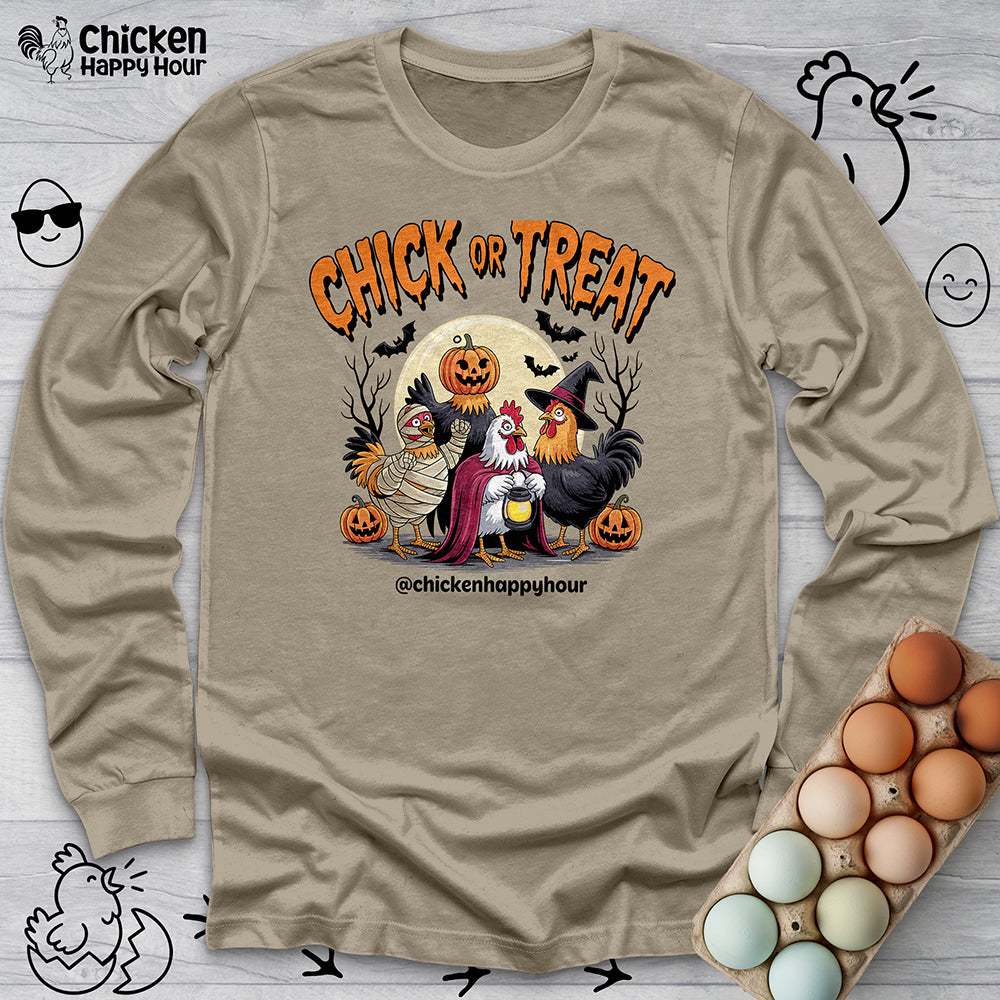 Chick or Treat Long Sleeve