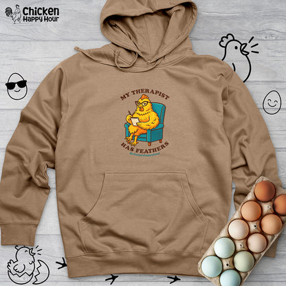 Therapist Chicken Hooded Sweatshirt