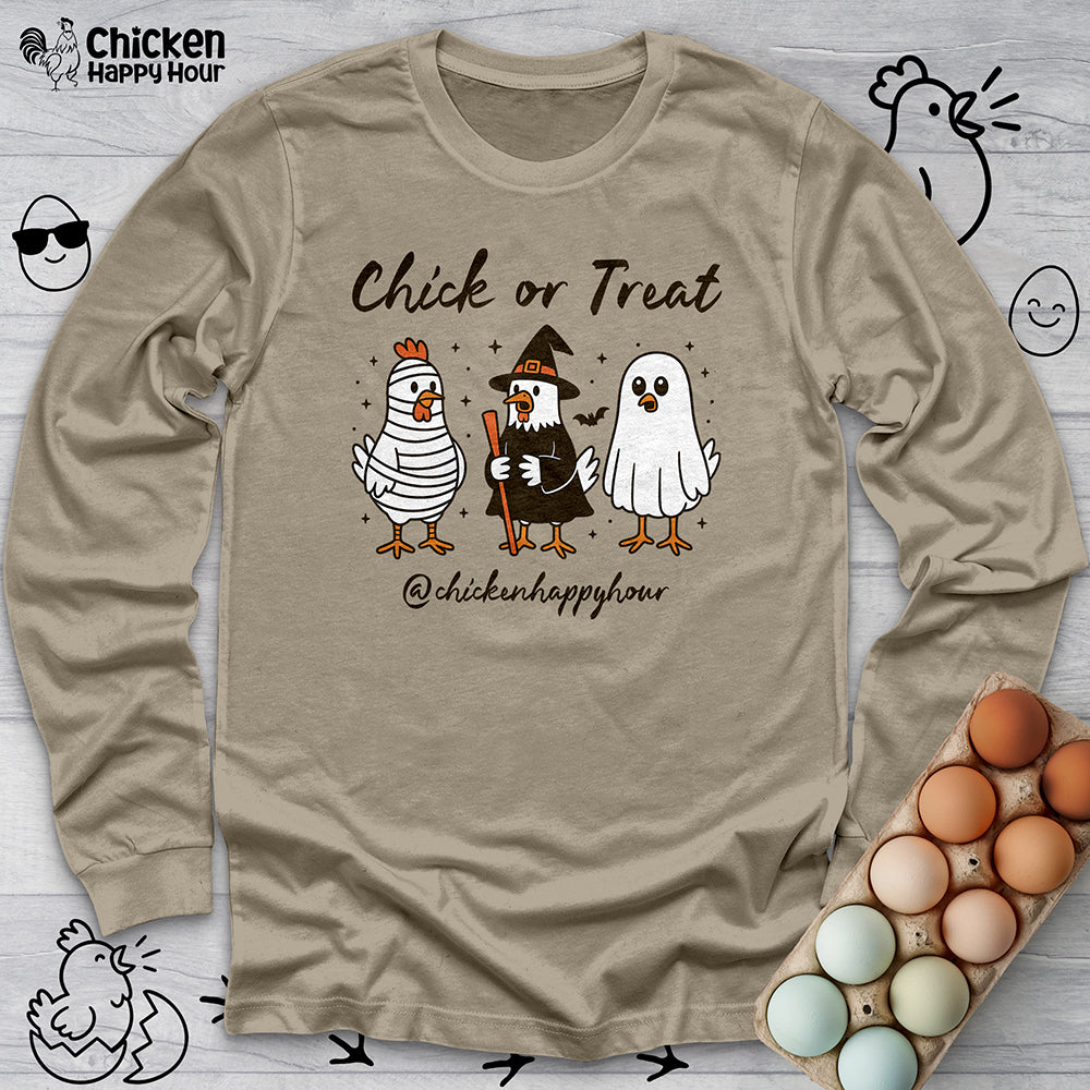Chick or Treat Long Sleeve