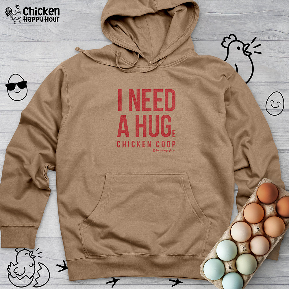 Chicken Coop Hooded Sweatshirt