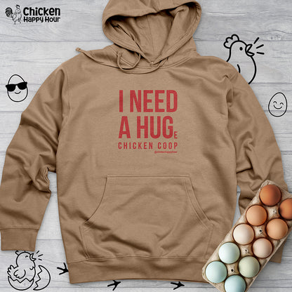 Chicken Coop Hooded Sweatshirt