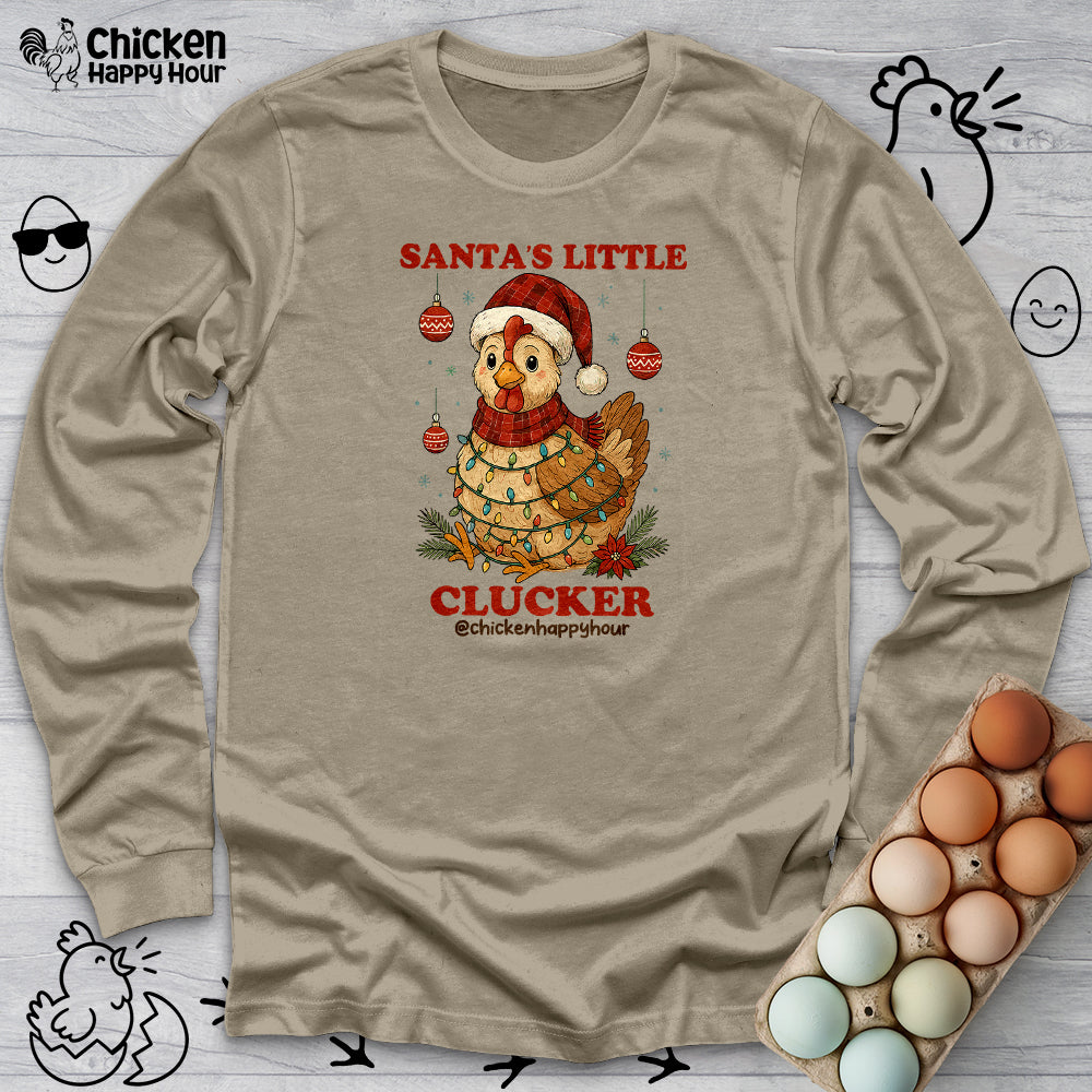 Santa’s Little Clucker Long Sleeve