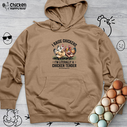 I'm Literally a Chicken Tender Hooded Sweatshirt