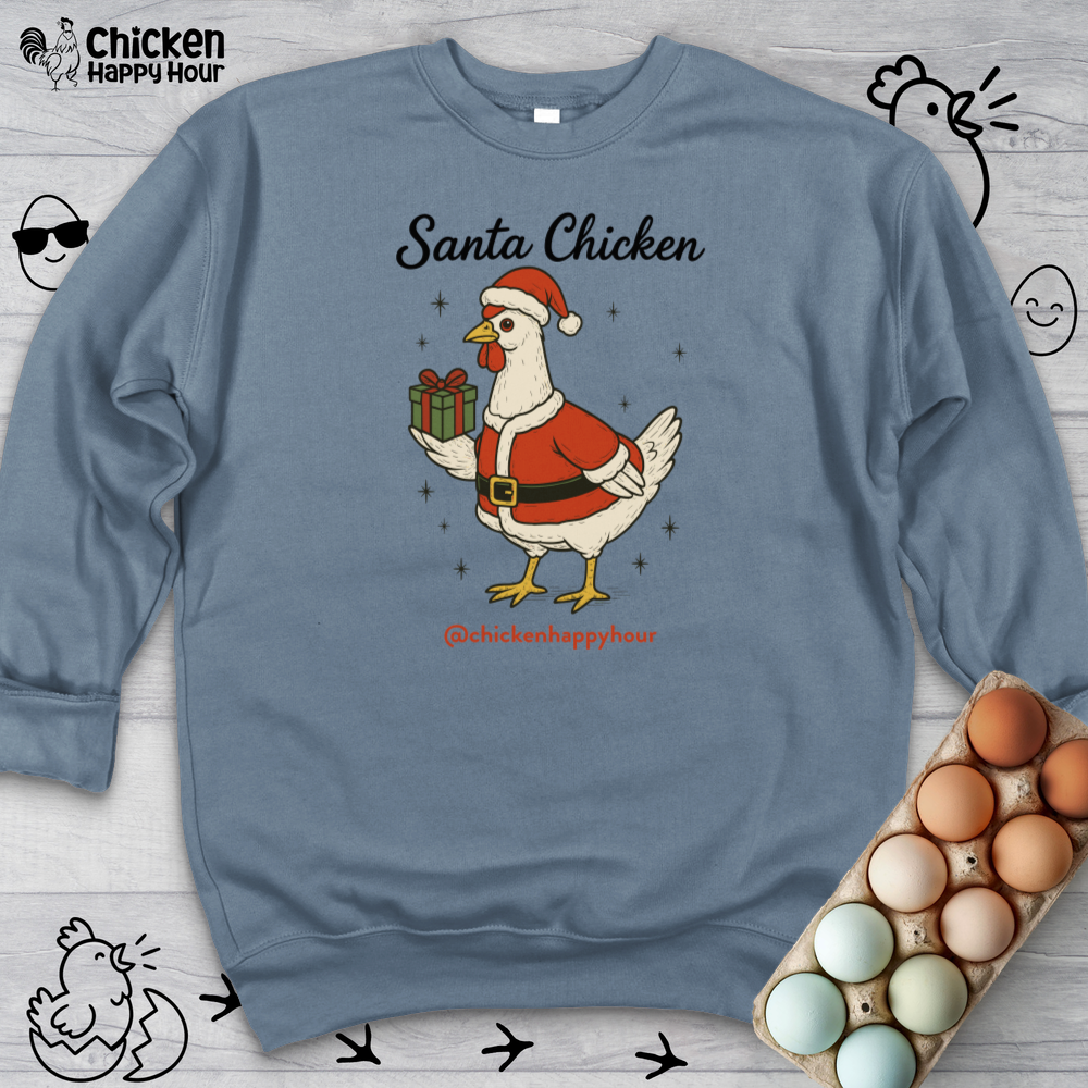 Santa Chicken Crewneck