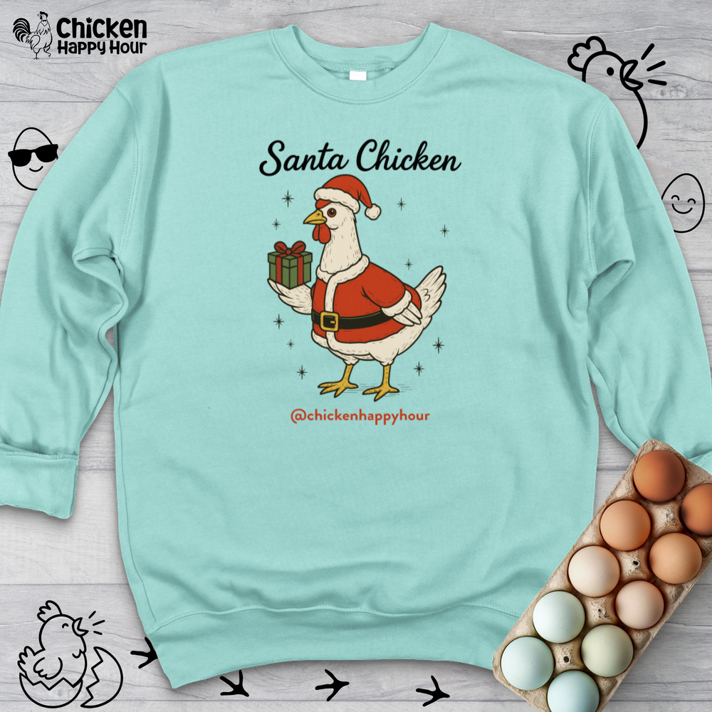 Santa Chicken Crewneck