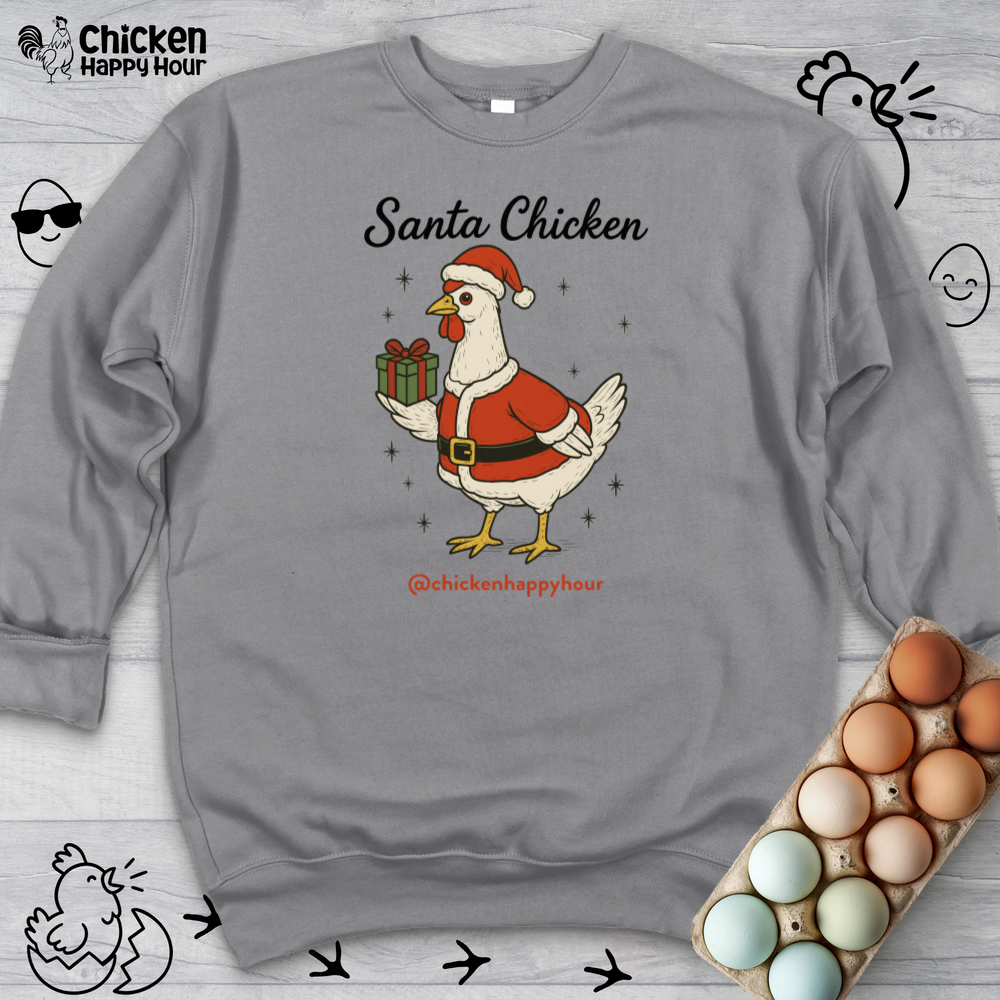 Santa Chicken Crewneck