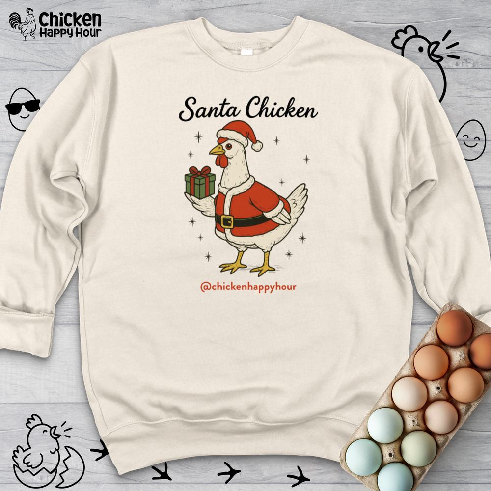 Santa Chicken Sweatshirt