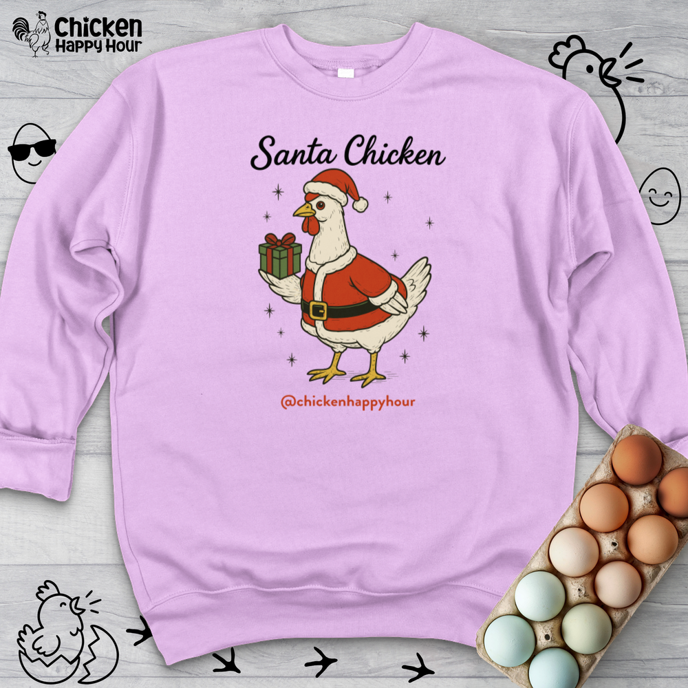 Santa Chicken Crewneck