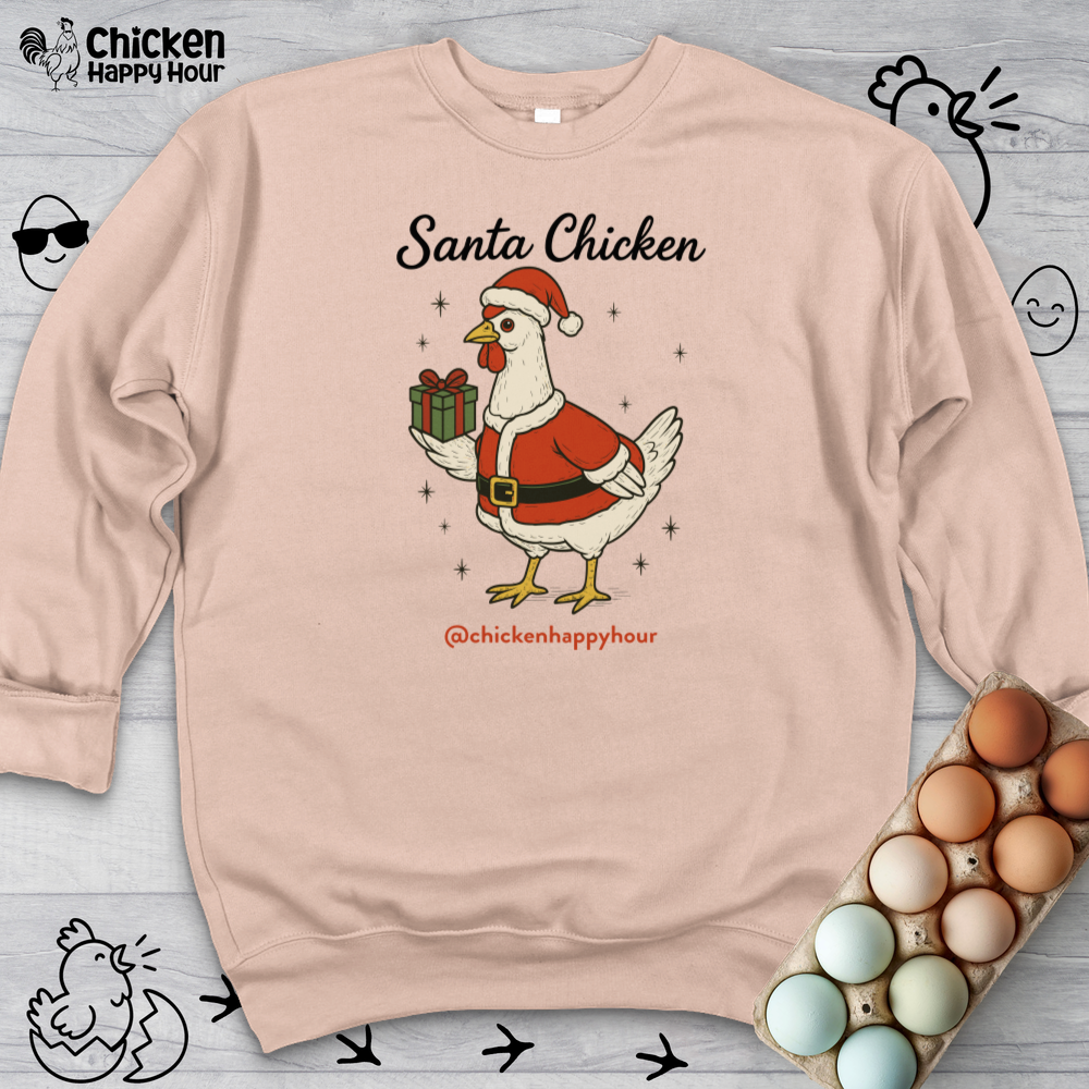 Santa Chicken Crewneck