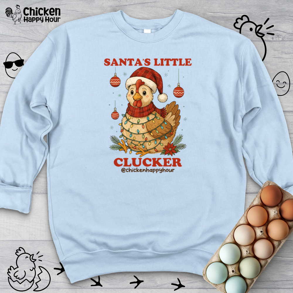 Santa’s Little Clucker Crewneck