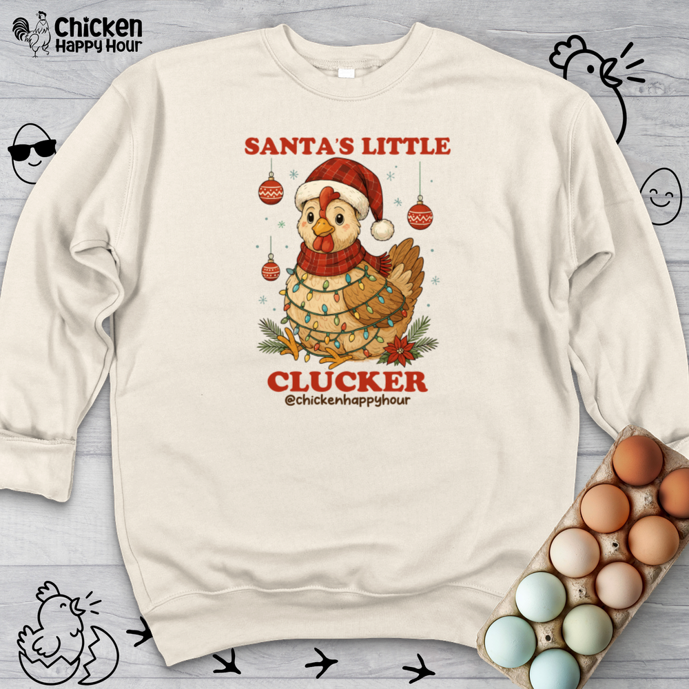 Santa’s Little Clucker Crewneck