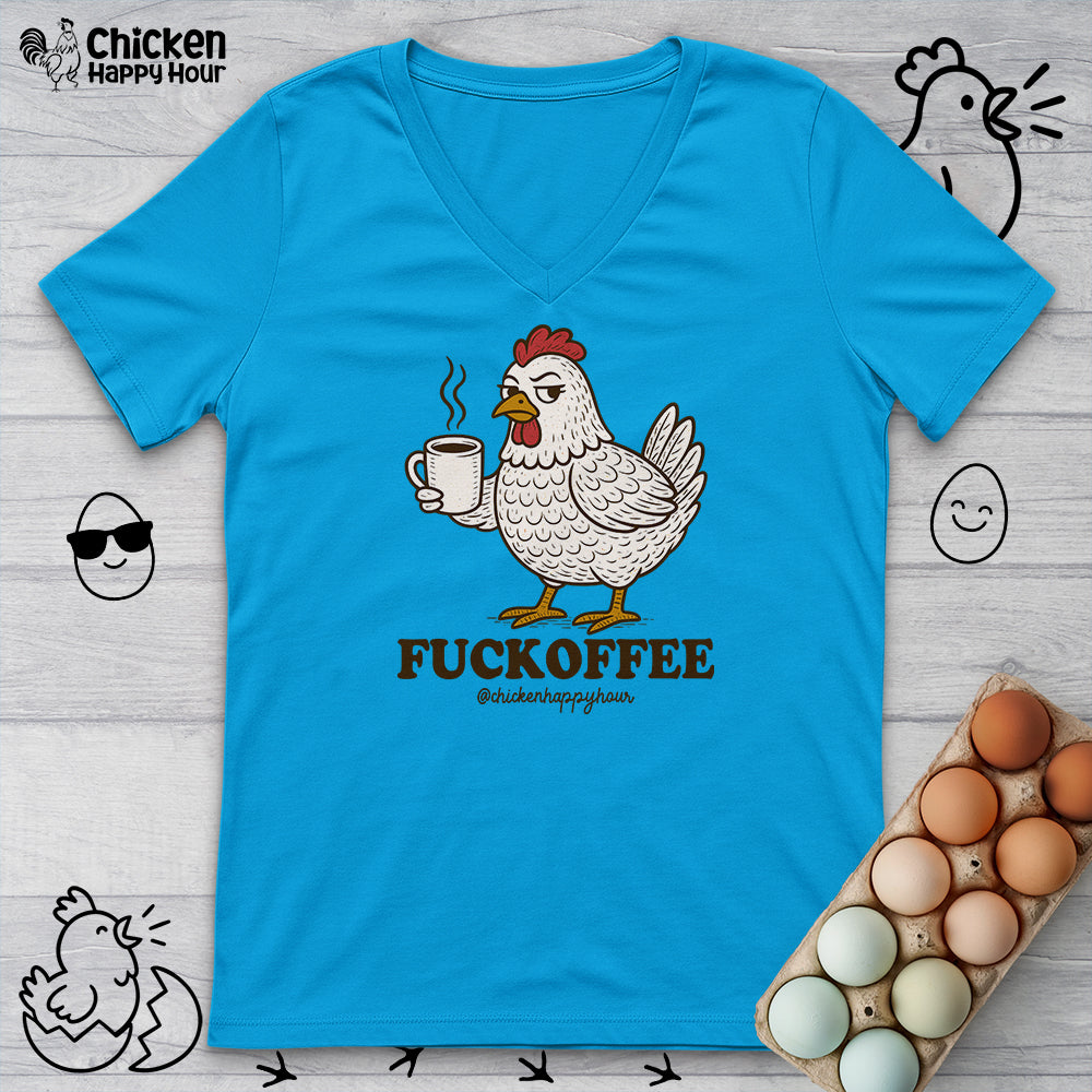 FUCKOFFEE V-Neck Tee