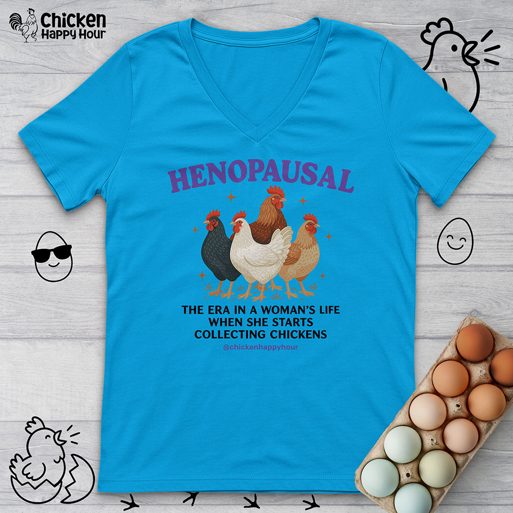 Henopausal V-Neck Tee