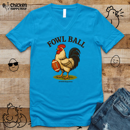 Fowl Ball V-Neck Tee