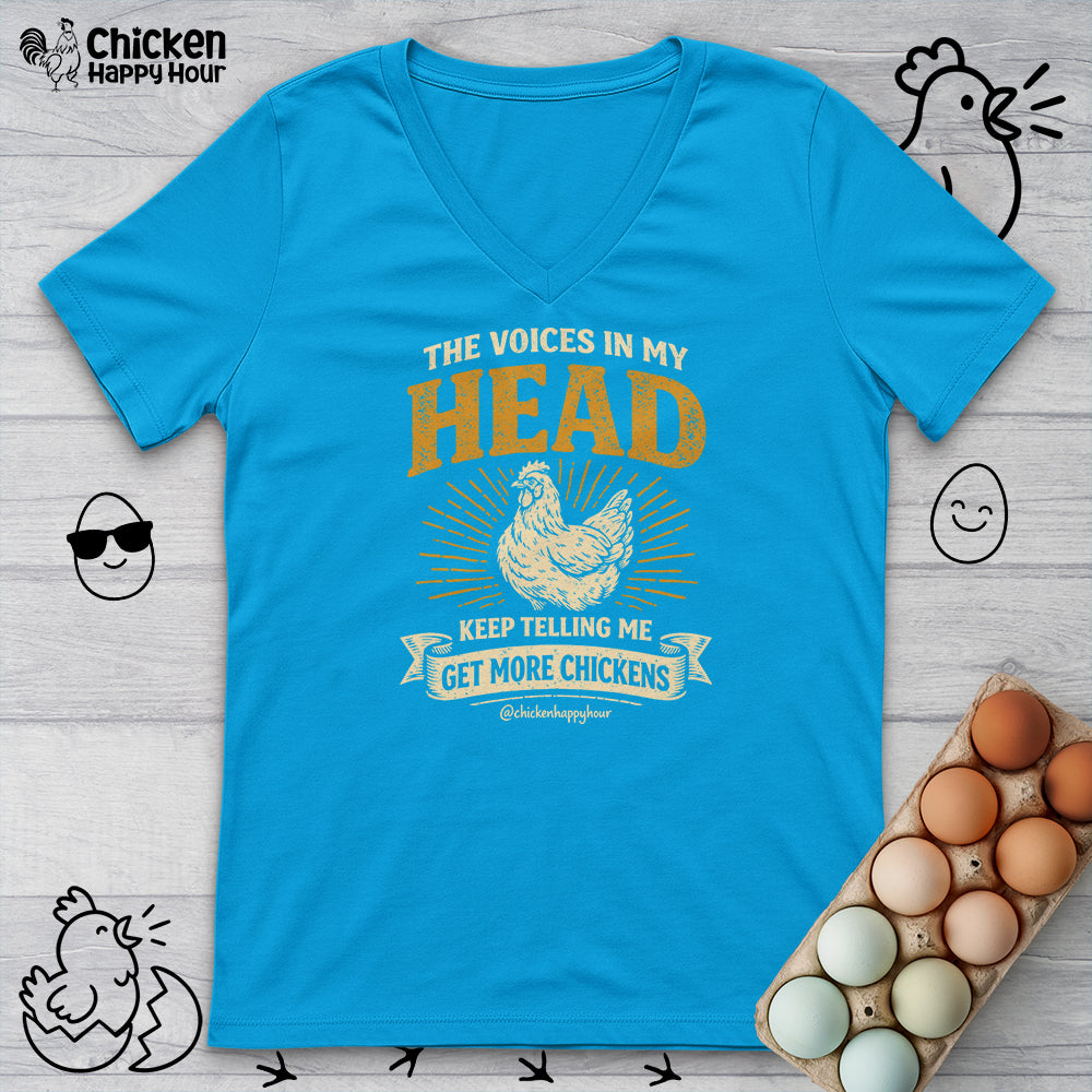The Voices In My Head V-Neck Tee