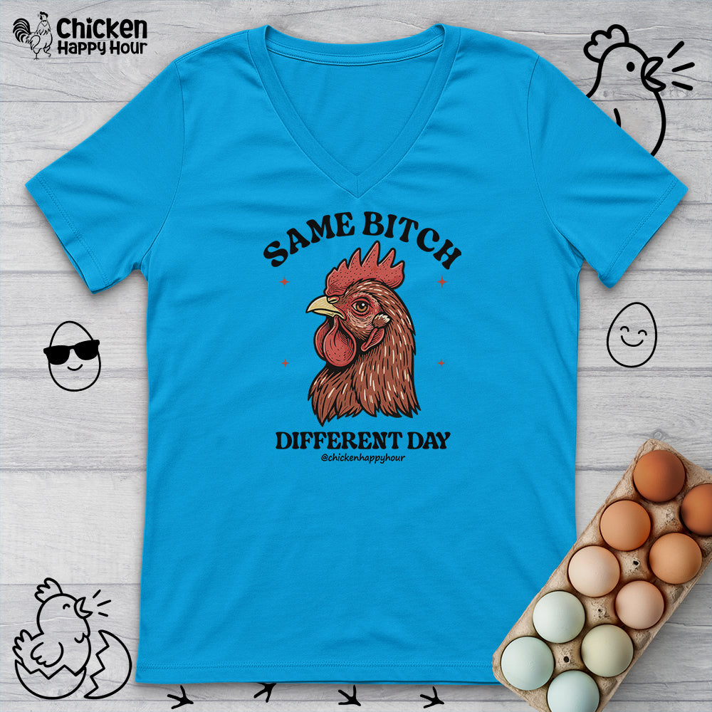 Same Bitch V-Neck Tee
