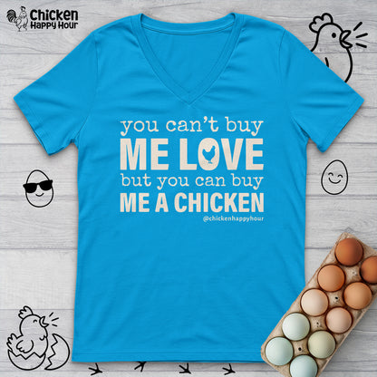 You Can’t Buy Me Love V-Neck Tee
