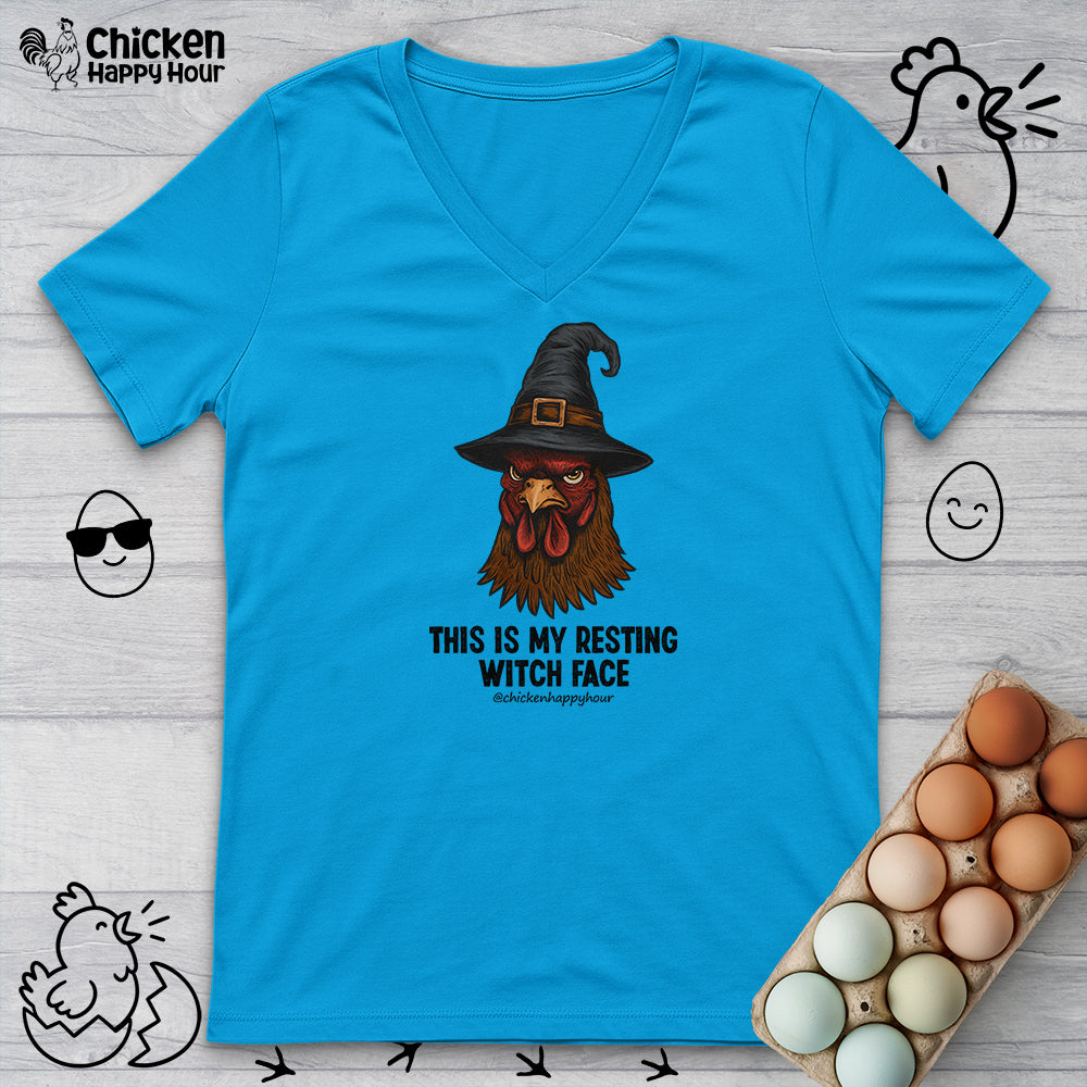 This Is My Resting Witch Face V-Neck Tee