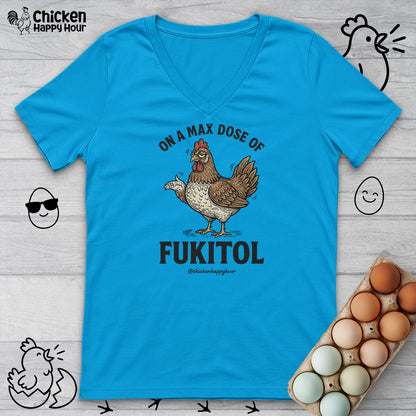 Fukitol V-Neck Tee