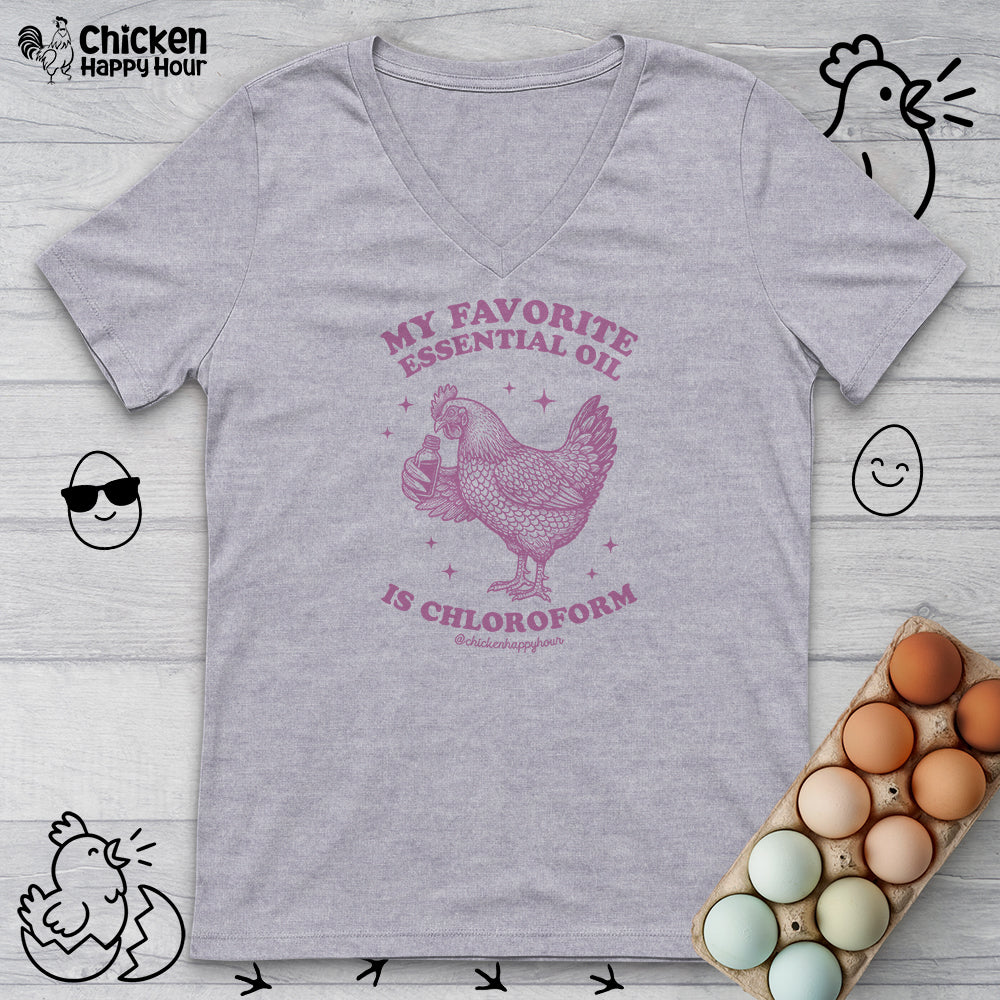 My favorite Essential Oil is Chloroform V-Neck Tee