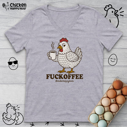 FUCKOFFEE V-Neck Tee