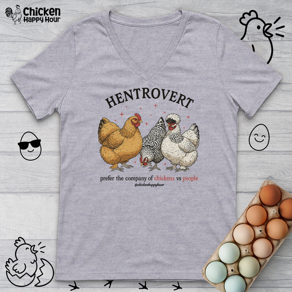 Hentrovert V-Neck Tee
