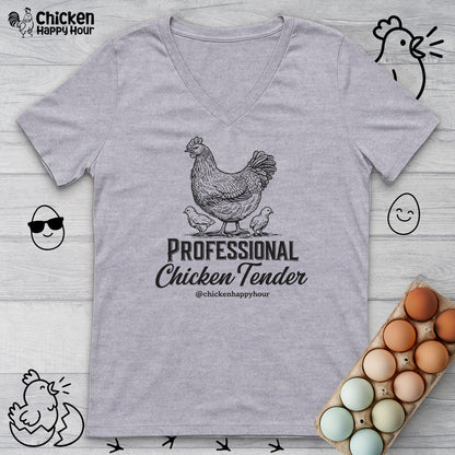 Professional Chicken Tender V-Neck Tee