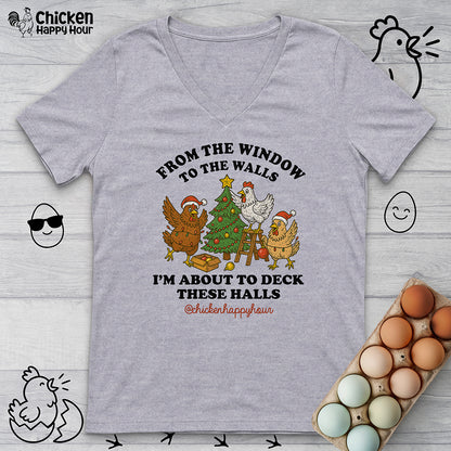 From the Window to the Walls V-Neck Tee