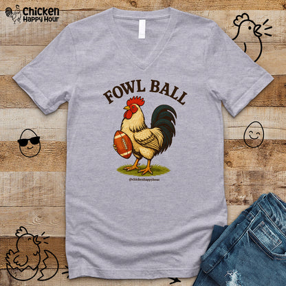 Fowl Ball V-Neck Tee