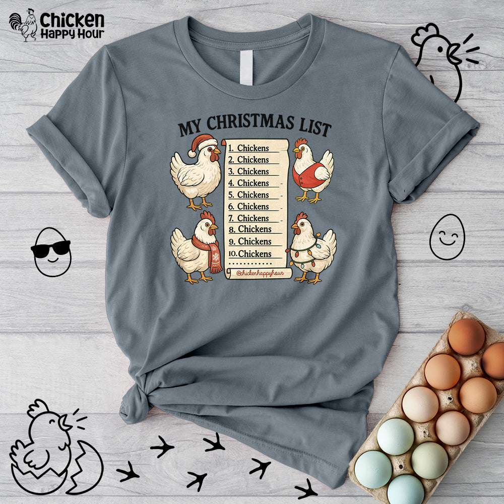 Christmas List Unisex Tee
