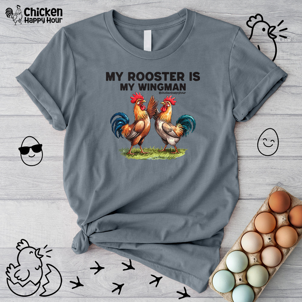 My Rooster is My Wingman Unisex Tee