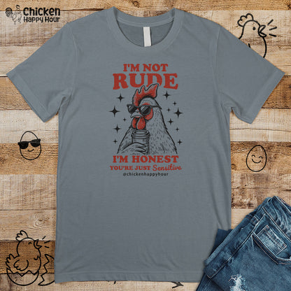 I'm Not Rude Unisex Tee