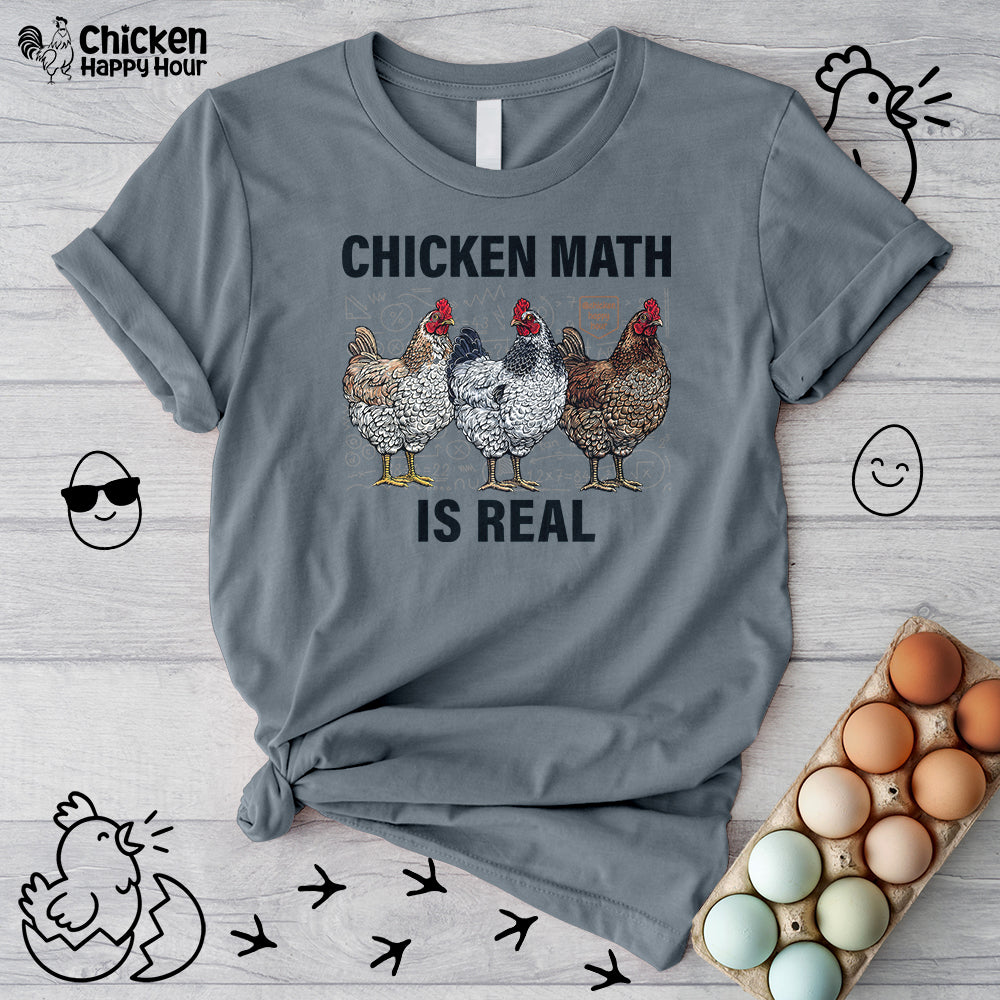 Chicken Math is Real Unisex Tee