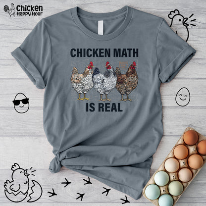 Chicken Math is Real Unisex Tee