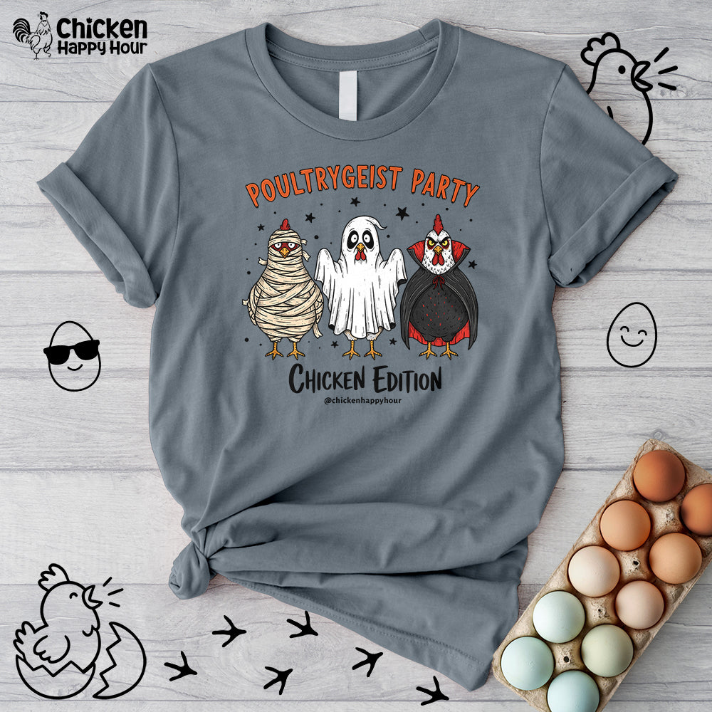 Poultrygeist Party Unisex Tee