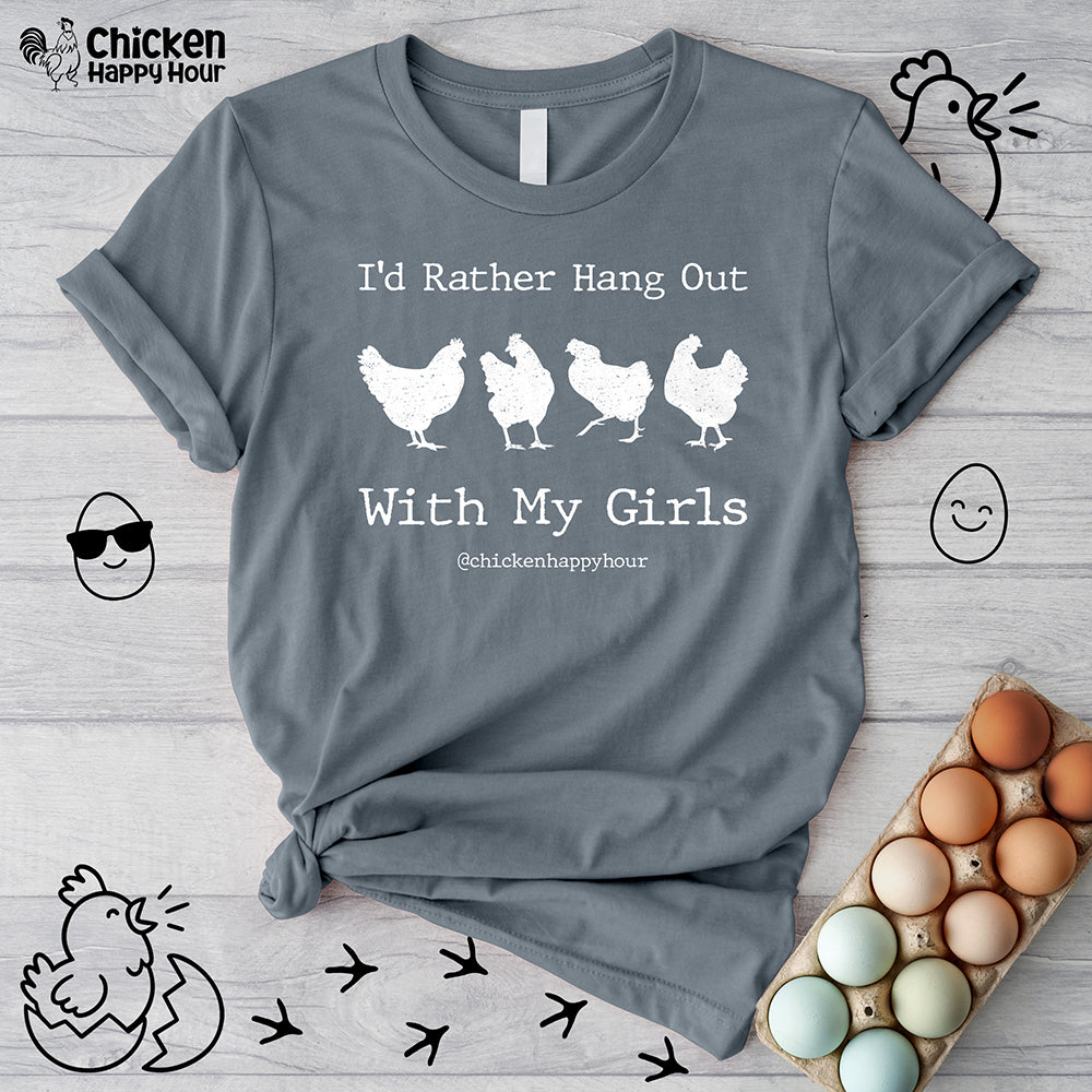 I'd Rather Hang Out Unisex Tee