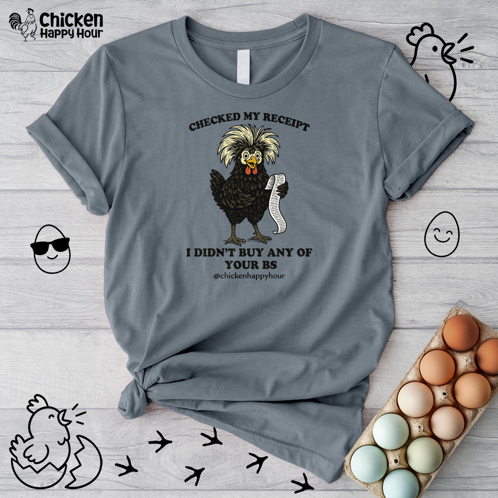 Checked My Receipt Unisex Tee