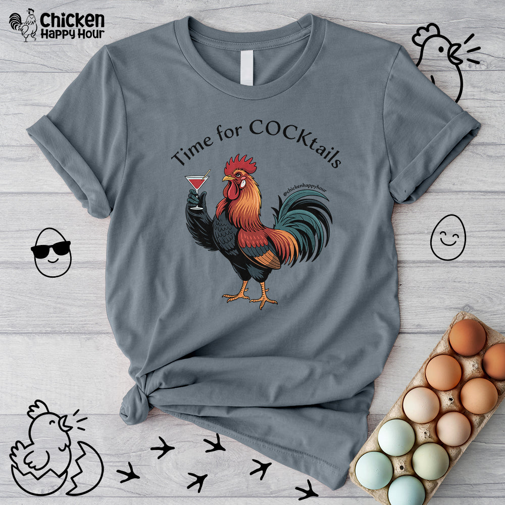 Time for Cocktails Unisex Tee