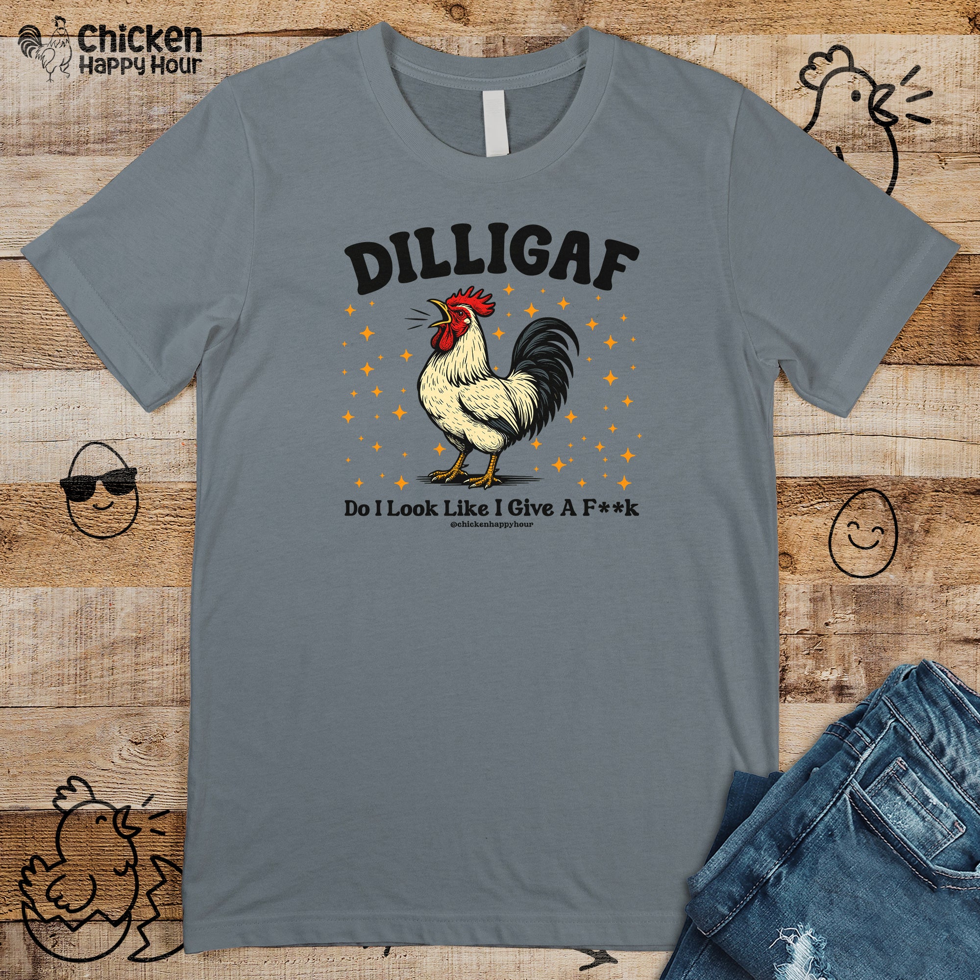 Dilligaf Do I Look Like I Give a Fk Unisex Tee