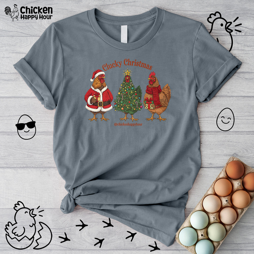Clucky Christmas Unisex Tee