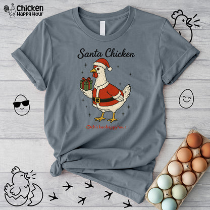 Santa Chicken Unisex Tee