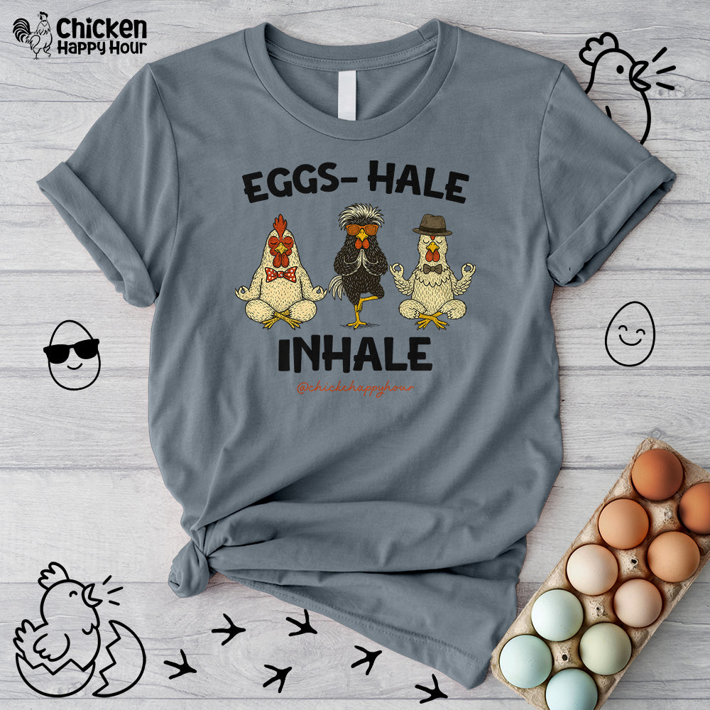 Egg-Hale the Stress Unisex Tee