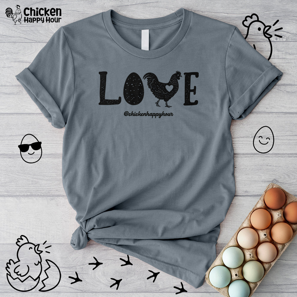 Love Chicken Unisex Tee